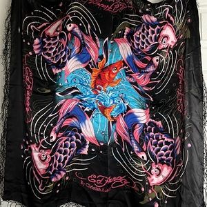 Ed Hard silk scarf